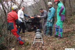 Lavori in Grotta Tanella