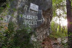 Palestra di roccia a Rovereto